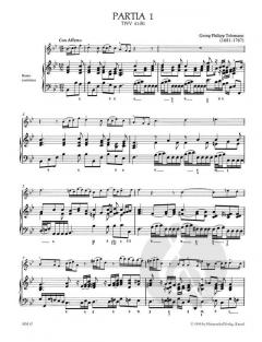 Die kleine Kammermusik von Georg Philipp Telemann 