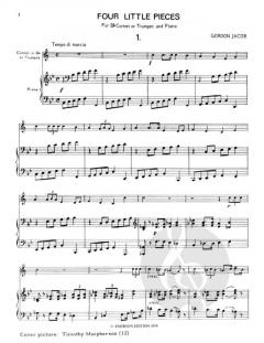 Four Little Pieces von Gordon Jacob 