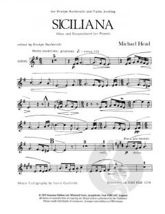 Siciliana von Michael Head 