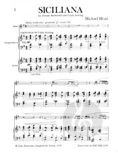 Siciliana von Michael Head 