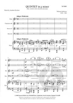 Quintet In G Minor (William Hurlstone) 