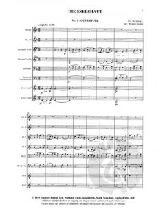 Die Eselshaut von Johann Nepomuk Hummel für Holzbläser Septett im Alle Noten Shop kaufen
