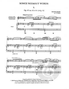 Four Songs Without Words (Felix Mendelssohn Bartholdy) 