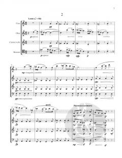 Miniature Quartet von Norman Forber Kay für Holzbläser Quartett (Partitur) im Alle Noten Shop kaufen