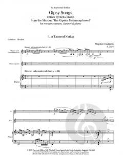 Gipsy Songs (Stephan Dodgson) 