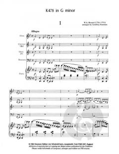Quintet In In G Minor K478 (W.A. Mozart) 