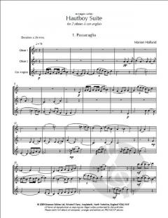 Hautboy Suite von Marion Holland 
