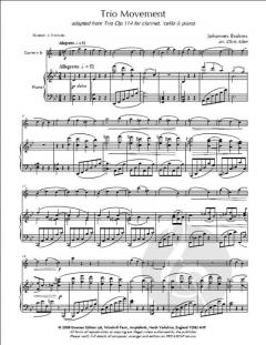 Trio Movement From Op.114 von Johannes Brahms 