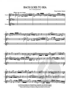 Bach Goes To Sea von Paul Taylor 