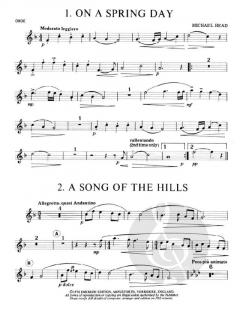 Three Hill Songs von Michael Head 