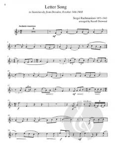 Six Rachmaninov Pieces von Sergei Rachmaninow 
