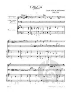 Sonate op. 37/2 von Joseph Bodin de Boismortier (Download) 