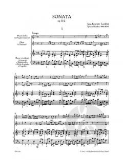 Triosonate op. 2/2 von Jean Baptiste Loeillet de Gant (Download) 