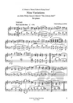 9 Variations on John Philip Sousa's March 'The Liberty Bell' von Ulrich Kallmeyer 