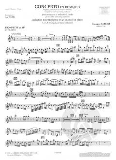 Concerto en ré majeur von Guiseppe Tartini 
