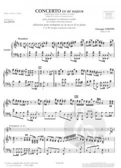 Concerto en ré majeur von Guiseppe Tartini 