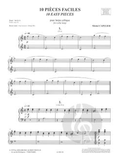 10 Pieces Faciles von Michel Capelier 