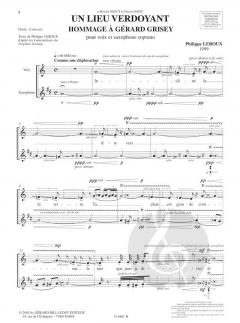 Un Lieu Verdoyant (Philippe Leroux) 