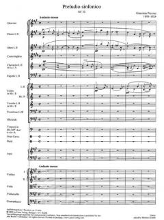 Preludio sinfonico SC32 von Giacomo Puccini 