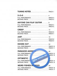 Authentic Playalong Bass (Radiohead) 