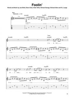 Guitar Play-Along Vol. 145: Def Leppard von Def Leppard 