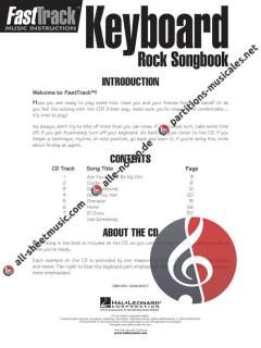 FastTrack Keyboard Rock Songbook im Alle Noten Shop kaufen