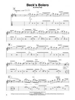 Guitar Play-Along Vol. 125: Jeff Beck von Jeff Beck 