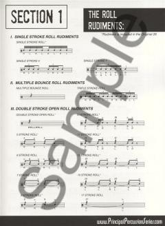 Rudimental Etudes And Warm-Ups Covering All 40 Rudiments (Joe Testa) 