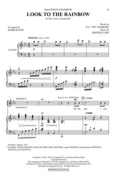 Look To The Rainbow von Edgar Y. Harburg (Download) 