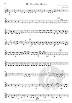 Bläserklassenschule 'Klasse musiziert': Repertoire-Heft 