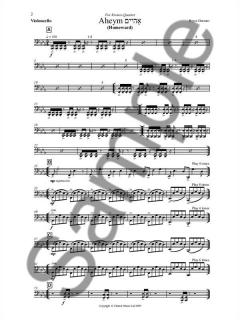 Aheym for String Quartet von Bryce Dessner 