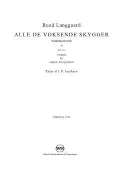 Alle De Voksende Skygger (Rued Langgaard) 