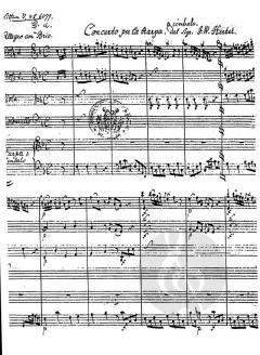 Konzert F-Dur von Johann Wilhelm Hertel 