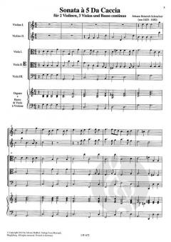 Sonata da caccia von Johann Heinrich Schmelzer 