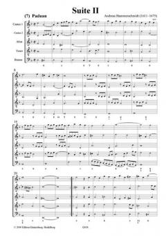Erster Fleiß: Suiten II & III in d/D, E/e von Andreas Hammerschmidt 