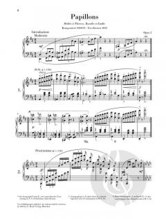 Papillons op. 2 von Robert Schumann 
