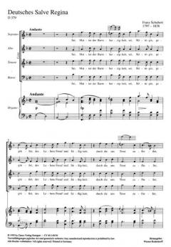Deutsches Salve Regina in F (Franz Schubert) 