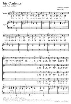 Iste confessor (Domenico Scarlatti) 
