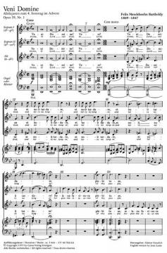 Veni Domine op. 39, 1 (W.A. Mozart) 