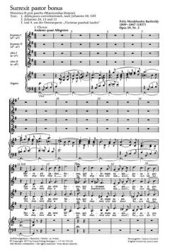 Surrexit pastor bonus op. 39, 3 (W.A. Mozart) 