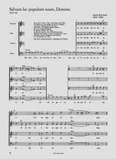 Salvum fac; Pange lingua (Anton Bruckner) 