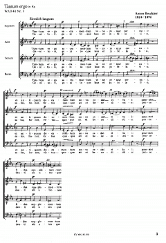 Vier Tantum-ergo-Vertonungen (Anton Bruckner) 