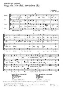 Vier Madrigale (Liebeslieder) (Ludwig Senfl) 