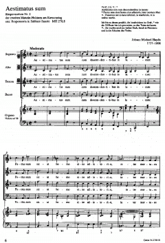 Sicut ovis, Jerusalem surge, Aestimatus sum (Johann Michael Haydn) 