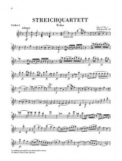 Streichquartette Heft 9 op. 71 und 74 von Joseph Haydn im Alle Noten Shop kaufen (Stimmensatz)