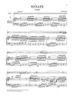 6 Sonaten von Johann Sebastian Bach für Violine und Klavier (Cembalo) BWV 1014-1019 im Alle Noten Shop kaufen