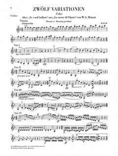 Variationen, Rondo, Tänze von Ludwig van Beethoven für Klavier und Violine im Alle Noten Shop kaufen