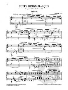 Suite bergamasque von Claude Debussy 