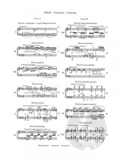 Douze Etudes von Claude Debussy 