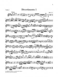Streichtrios Heft 1 von Joseph Haydn im Alle Noten Shop kaufen (Stimmensatz)